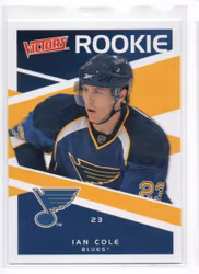 2010-11 Upper Deck Victory #303 Ian Cole RC (10-X283-BLUES)