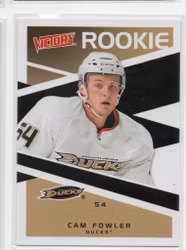 2010-11 Upper Deck Victory #331 Cam Fowler RC (10-D4-DUCKS)