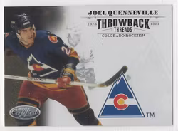 2011-12 Certified Throwback Threads #1 Joel Quenneville (15-X150-ROCKIES)