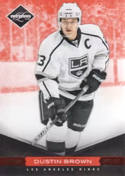 2011-12 Limited Ruby Spotlight #105 Dustin Brown (40-D4-NHLKINGS)