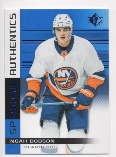 2019-20 SP Blue #117 Noah Dobson (20-X285-ISLANDERS)
