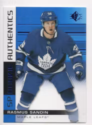 2019-20 SP Blue #119 Rasmus Sandin (25-X285-MAPLE LEAFS)