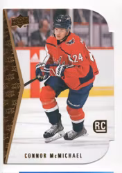 2020-21 Upper Deck '94-95 Rookie Tribute Die Cuts #RDT18 Connor McMichael (20-X285-CAPITALS)