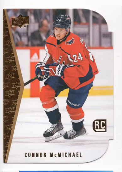2020-21 Upper Deck '94-95 Rookie Tribute Die Cuts #RDT18 Connor McMichael (20-X285-CAPITALS)
