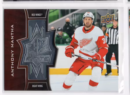 2020-21 Upper Deck SPx Finite #SF11 Anthony Mantha (20-X284-RED WINGS)