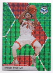 2019-20 Panini Mosaic Mosaic Green #154 Danuel House Jr. (15-X286-NBAROCKETS)