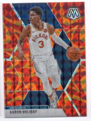 2019-20 Panini Mosaic Mosaic Orange Reactive #7 Aaron Holiday (15-X286-NBAPACERS)