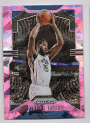 2019-20 Panini Prizm Prizms Pink Ice #169 Derrick Favors (15-X286-NBAPELICANS)