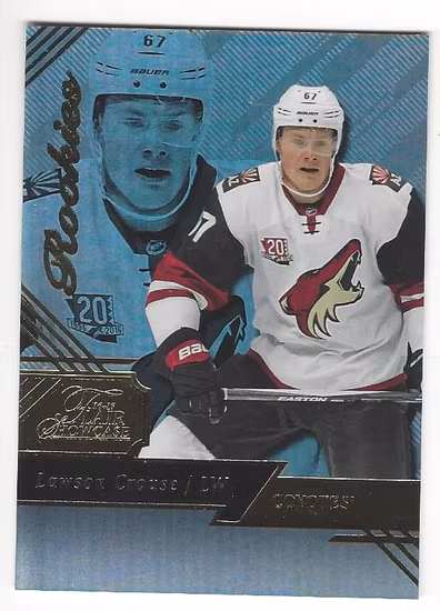 2016-17 Fleer Showcase Flair #43 Lawson Crouse R0 (15-X150-COYOTES)