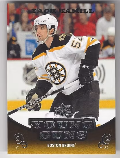 2010-11 Upper Deck #206 Zach Hamill YG RC (20-X111-BRUINS)