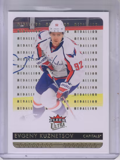 2014-15 Ultra Gold Medallion #191 Evgeny Kuznetsov (30-X24-CAPITALS)