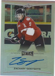 2015-16 Leaf Metal #BAZS1 Zachary Senyshyn (30-141x5-BRUINS)