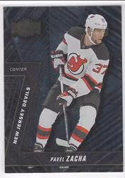 2016-17 Fleer Showcase Metal Universe #MU37 Pavel Zacha (12-270x3-DEVILS)