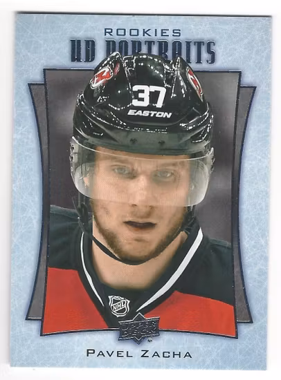 2016-17 Upper Deck UD Portraits #P60 Pavel Zacha (20-X135-DEVILS)