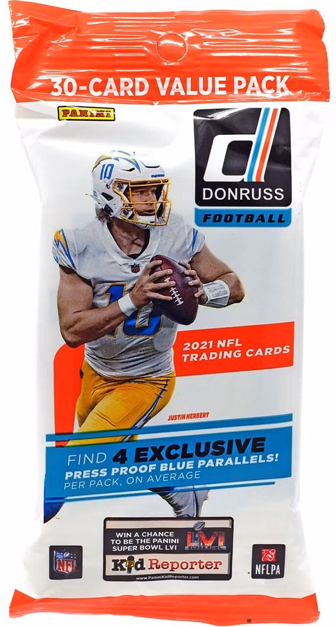 2021 Panini Donruss Football (Jumbo Value Pack)