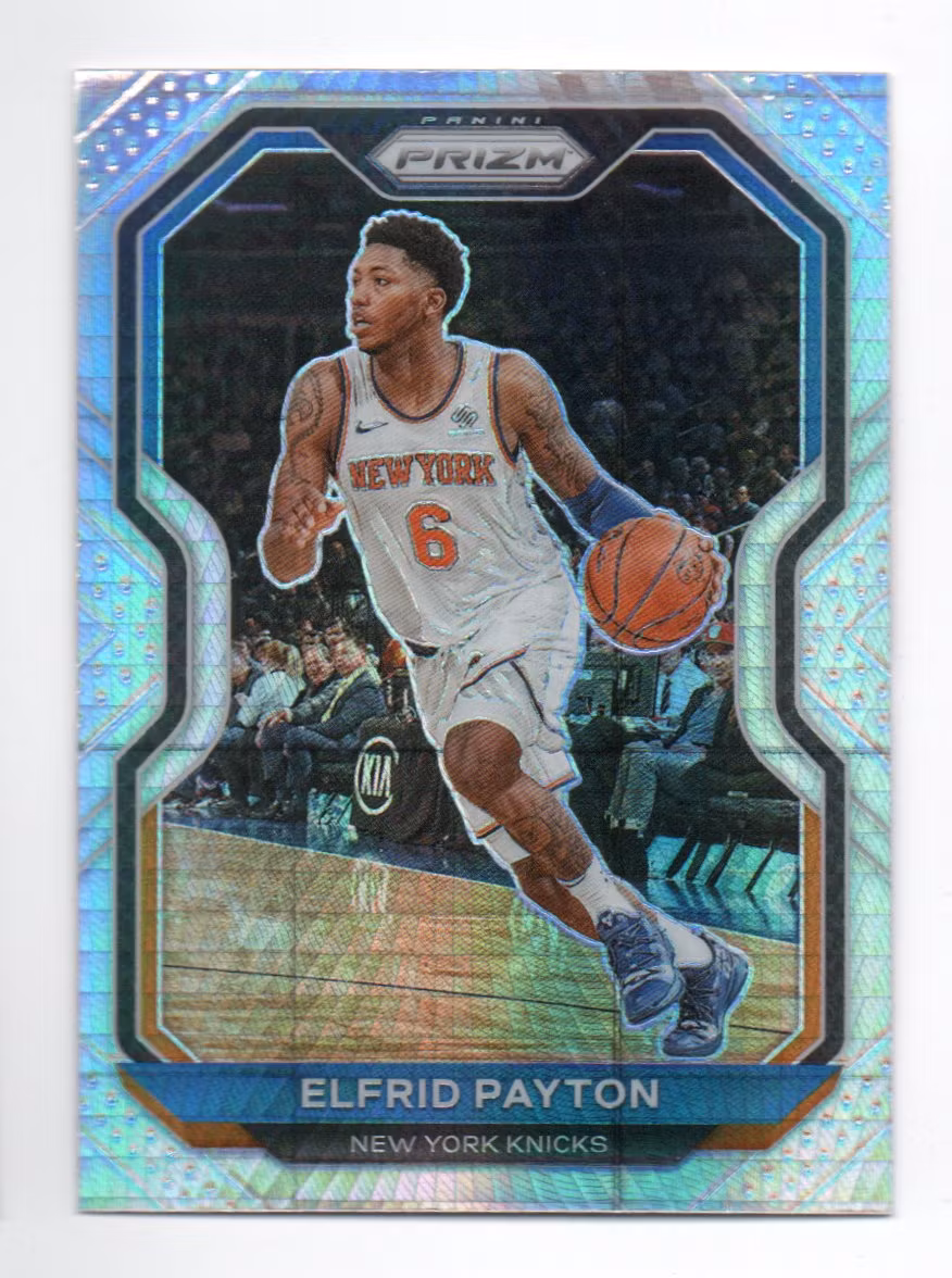 2020-21 Panini Prizm Prizms Hyper #25 Elfrid Payton (20-X286-NBAKNICKS)