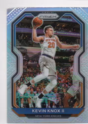 2020-21 Panini Prizm Prizms Silver #163 Kevin Knox II (15-X286-NBAKNICKS)