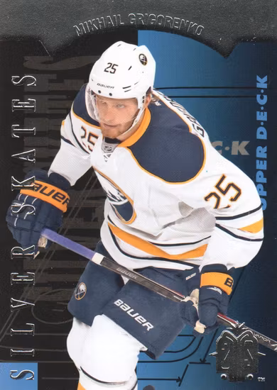 2013-14 SP Authentic 1993-94 SP Retro Silver Skates #R22 Mikhail Grigorenko (10-X44-SABRES)