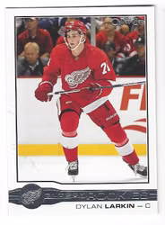 2015-16 O-Pee-Chee Glossy Rookies #R3 Dylan Larkin (60-X116-RED WINGS)