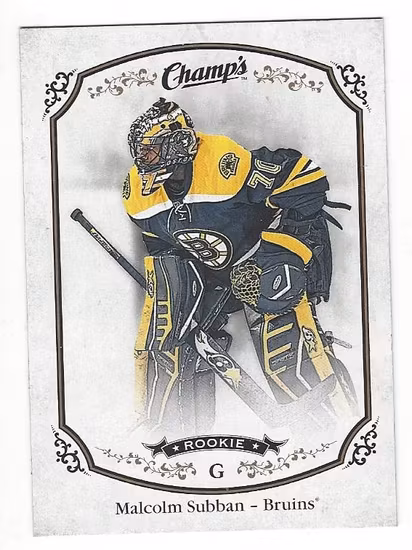2015-16 Upper Deck Champ's #256 Malcolm Subban SP RC (40-X126-BRUINS)