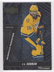 2016-17 Fleer Showcase Metal Universe #MU5 P.K. Subban (20-270x1-PREDATORS)