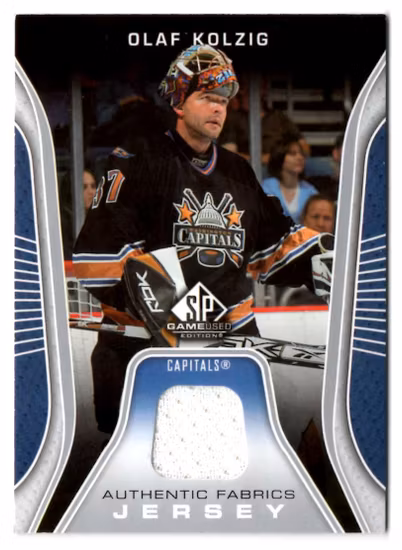 2006-07 SP Game Used Authentic Fabrics #AFOK Olaf Kolzig (40-30x7-CAPITALS)