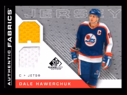 2007-08 SP Game Used Authentic Fabrics #AFDH Dale Hawerchuk (40-28x7-NHLJETS)