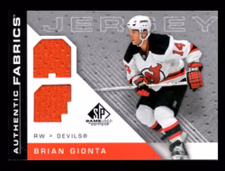 2007-08 SP Game Used Authentic Fabrics #AFGI Brian Gionta (40-X135-DEVILS)