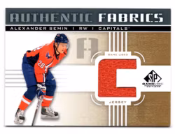 2011-12 SP Game Used Authentic Fabrics Gold #AFAS2 Alexander Semin C C (40-X90-CAPITALS)