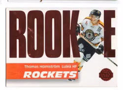 1994-95 Swedish Leaf Rookie Rockets #3 Thomas Holmstrom (40-X71-LULEÅ)
