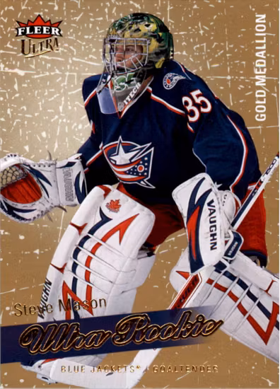 2008-09 Ultra Gold Medallion #208 Steve Mason (40-X53-BLUEJACKETS)