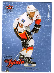 2008-09 Ultra Ice Medallion #110 Jarome Iginla (40-X129-FLAMES)
