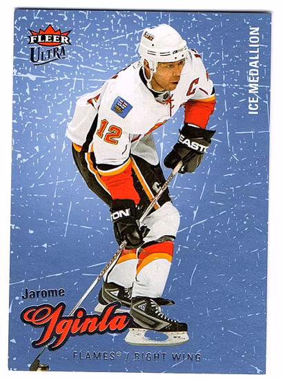 2008-09 Ultra Ice Medallion #110 Jarome Iginla (40-X129-FLAMES)