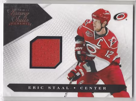 2010-11 Luxury Suite #13 Eric Staal JSY (40-X81-HURRICANES)