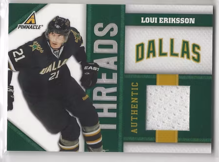 2010-11 Pinnacle Threads #LE Loui Eriksson (40-X85-NHLSTARS)