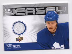 2010-11 Upper Deck Game Jerseys #GJLS Luke Schenn (30-X81-MAPLE LEAFS)