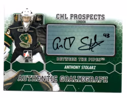 2012-13 Between The Pipes Autographs #AAS Anthony Stolarz (40-8x7-OTHERS)