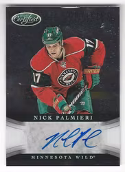 2012-13 Certified Signatures #15 Nick Palmieri (30-X77-NHLWILD)