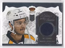 2013-14 Crown Royale Heirs to the Throne Materials #HTSJ Seth Jones (40-X105-PREDATORS)