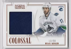 2013-14 Panini National Treasures Colossal Jerseys #34 Ryan Kesler (40-X111-CANUCKS)