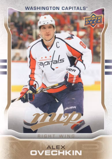 2014-15 Upper Deck MVP #273 Alexander Ovechkin SP (40-X23-CAPITALS)