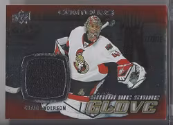2015-16 Upper Deck Contours Show Me Some Glove Jerseys #S20 Craig Anderson C (40-X109-SENATORS)