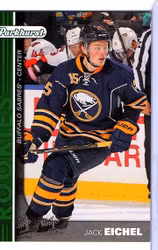 2015-16 Upper Deck Parkhurst Rookies #PR2 Jack Eichel (40-X56-SABRES)