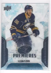2016-17 Upper Deck Ice #120 Justin Bailey RC (40-X109-SABRES)