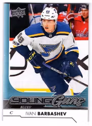 2017-18 Upper Deck #230 Ivan Barbashev YG RC (40-X6-BLUES)