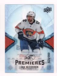2017-18 Upper Deck Ice #134 Ian McCoshen RC (40-X71-NHLPANTHERS)