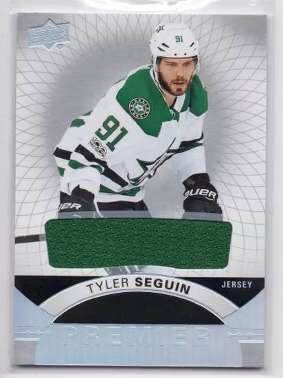 2017-18 Upper Deck Premier Jerseys #35 Tyler Seguin (40-X144-NHLSTARS)