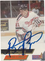 1993-94 Wheeling Thunderbirds #12 Brent Pope (20-X43-OTHERS)