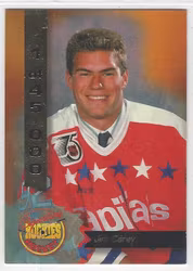 1995 Signature Rookies #44 Jim Carey (20-168x9-CAPITALS)