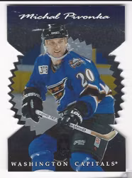 1996-97 Donruss Elite Die Cut Stars #35 Michal Pivonka (20-X113-CAPITALS)